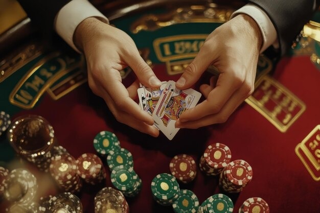 Live Speed Baccarat hand result showing Player winning with total of 8